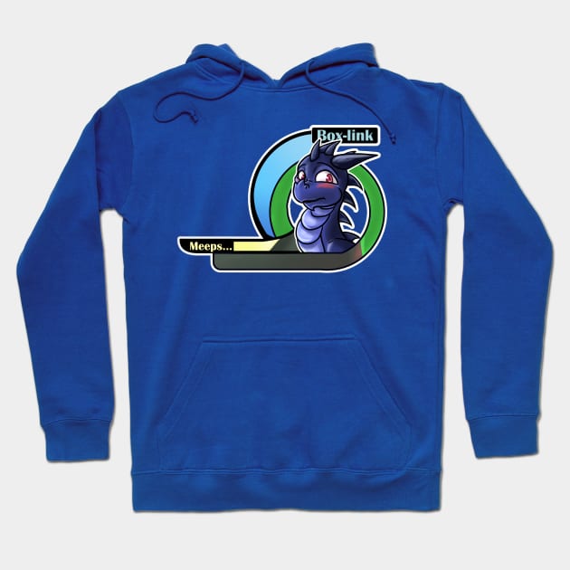 Box Derg Health Bar Hoodie by Golden Griffiness Studio